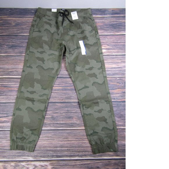 Denizen from Levi's Other - Denizen Levi's Mens NEW NWT Large Green Camo Jogger Pants Athletic